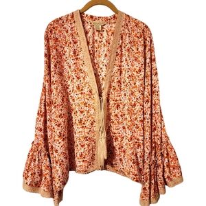 Nalani Floral Print Cardigan